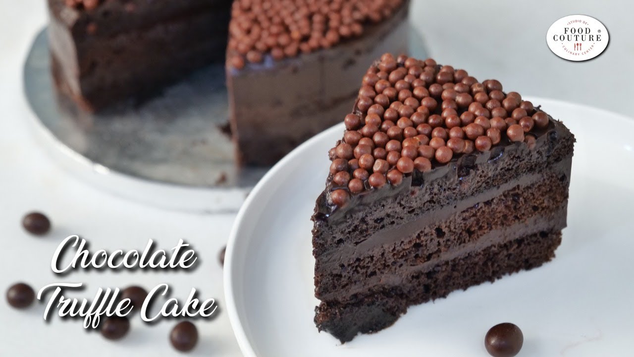 Eggless Chocolate Truffle Cake | Without Oven  | Chetna Patel