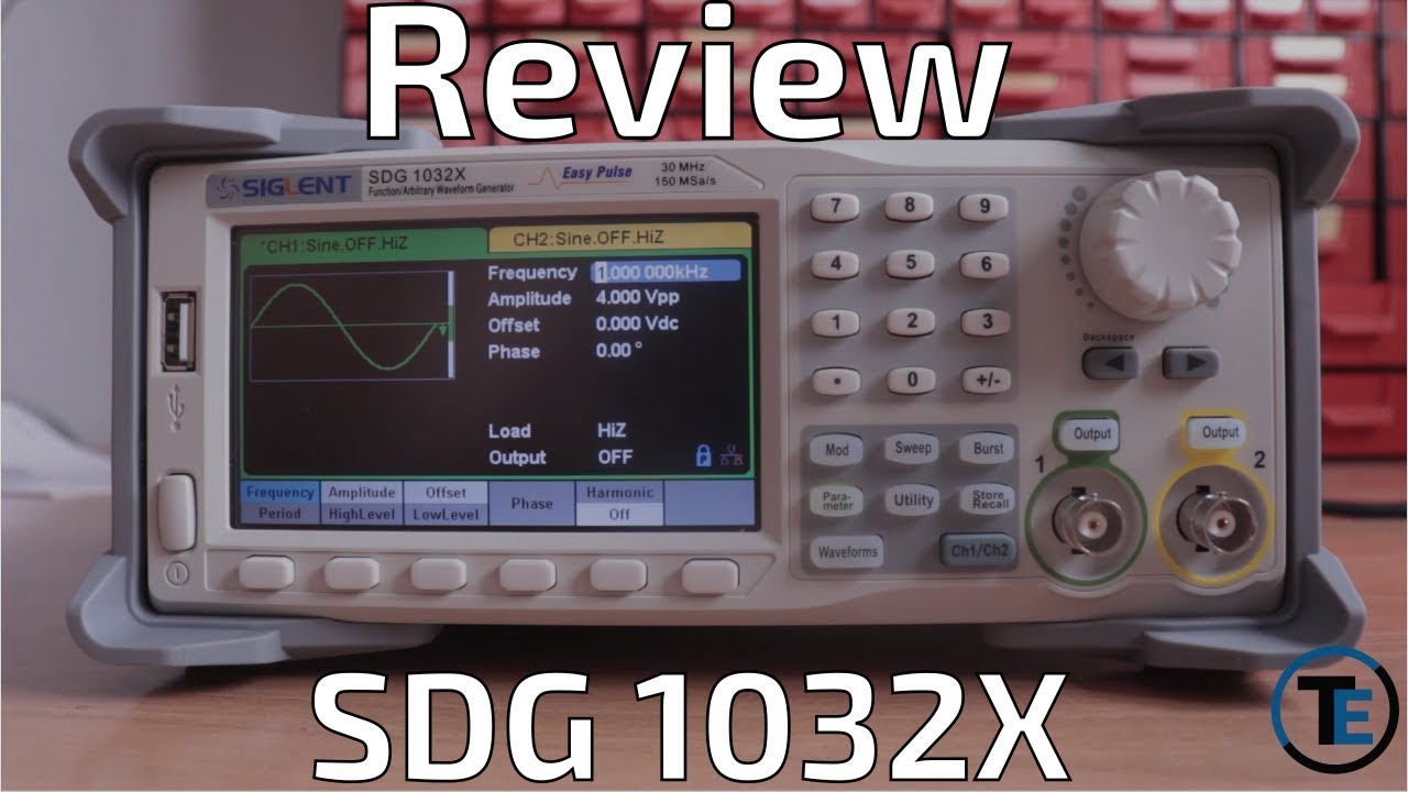 Review Generador de Funciones Arbitrarias SDG 1032X