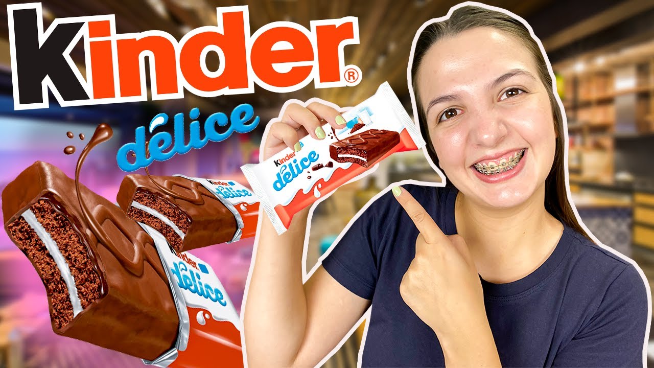 NOVO KINDER DÉLICE – PROVAMOS O NOVO BOLINHO DE CHOCOLATE DA KINDER OVO