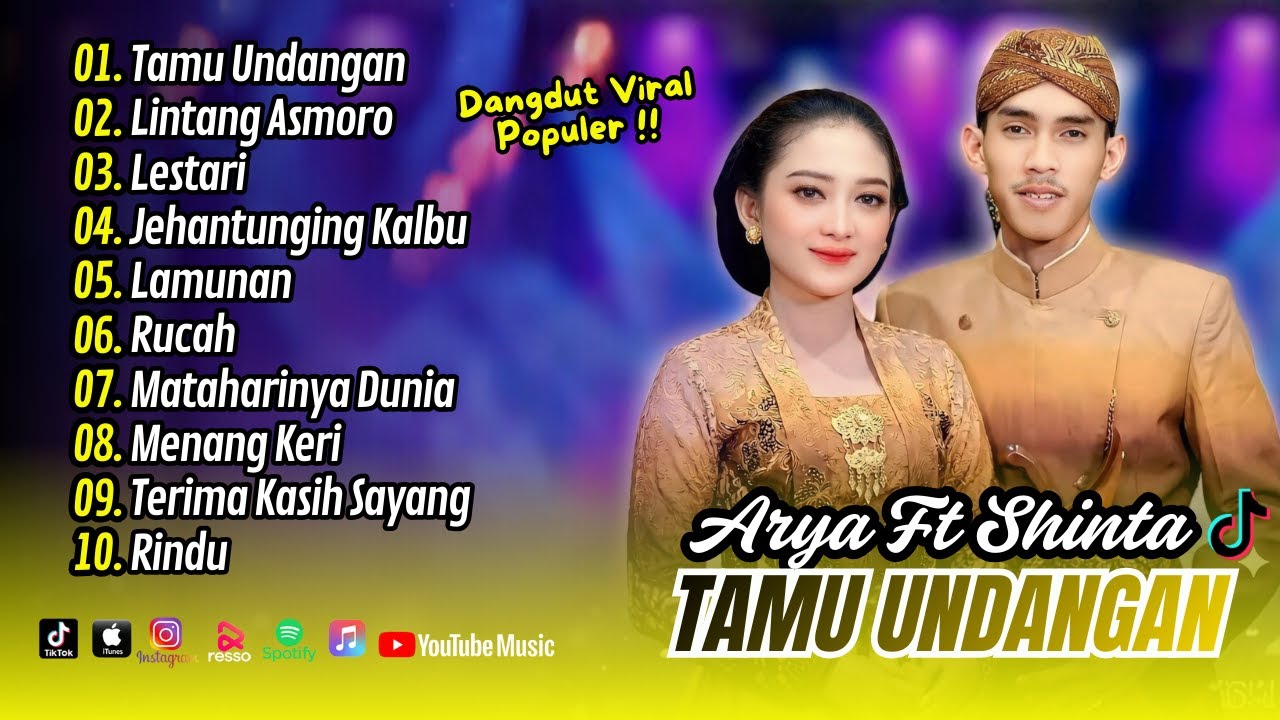 Shinta Arsinta Ft Arya Galih - TAMU UNDANGAN - LINTANG ASMORO | LESTARI || DANGDUT TERBARU 2025