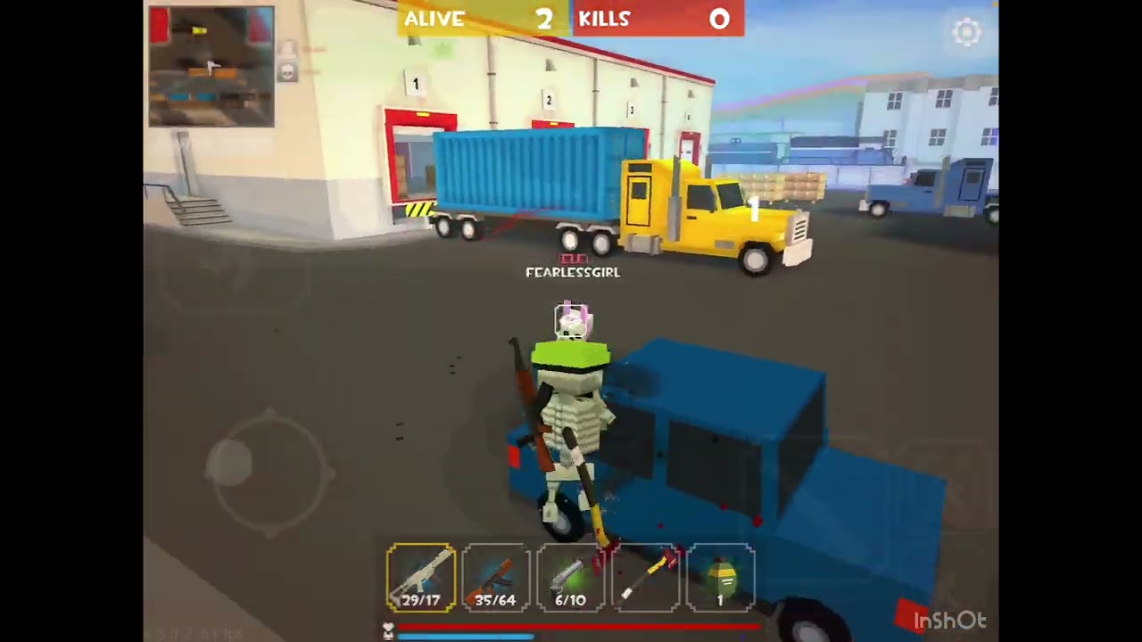 Aimbot VS no Aimbot in grand battle royale