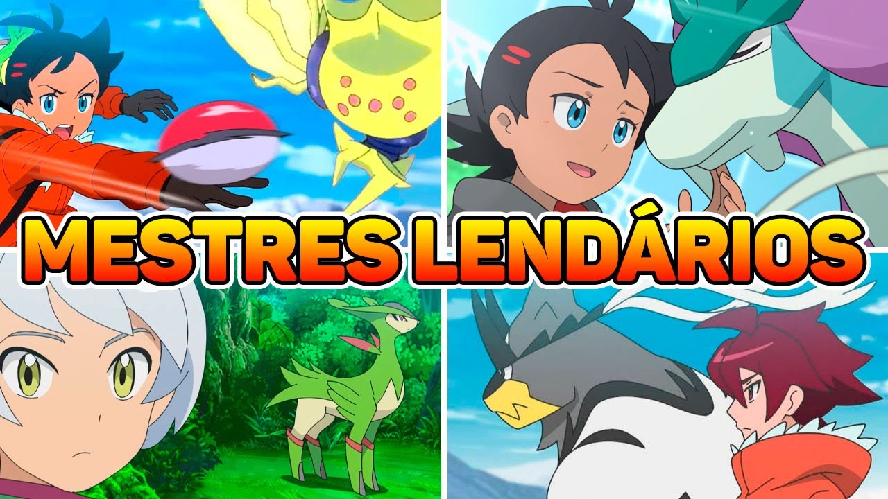 10 MESTRES POKÉMON QUE CAPTURARAM LENDÁRIOS!! Pt.3