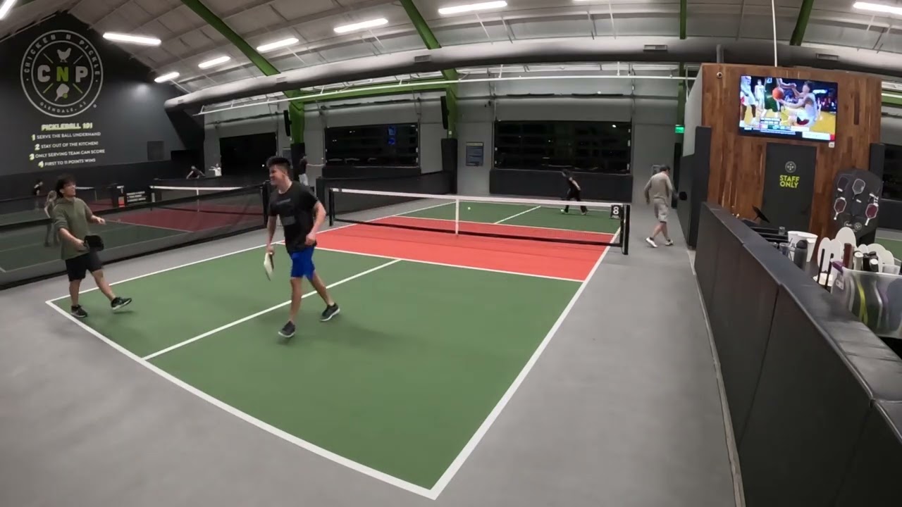 2-13-26 C&P game 8.  Dominik & Sean vs. Joelle & George. 