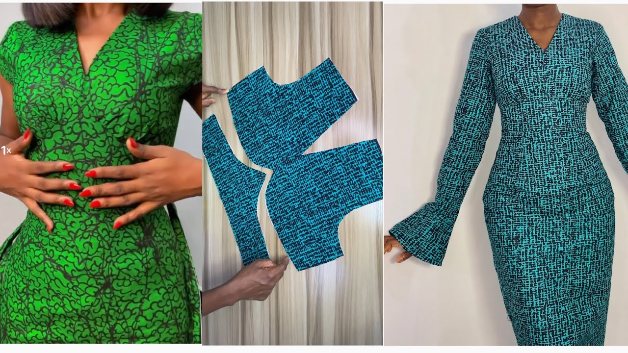 How to Cut and Sew this Stylish Under Bust Corset Dress