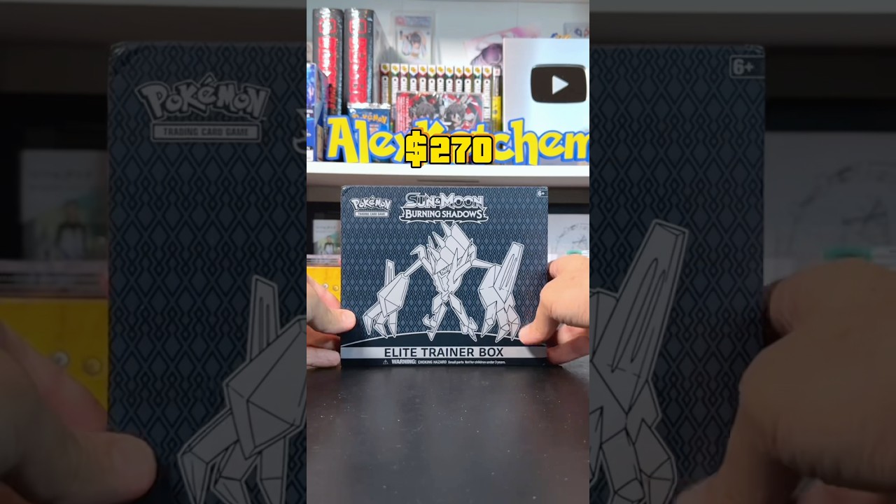 Burning Shadows Elite Trainer Box In 2025 😯📈