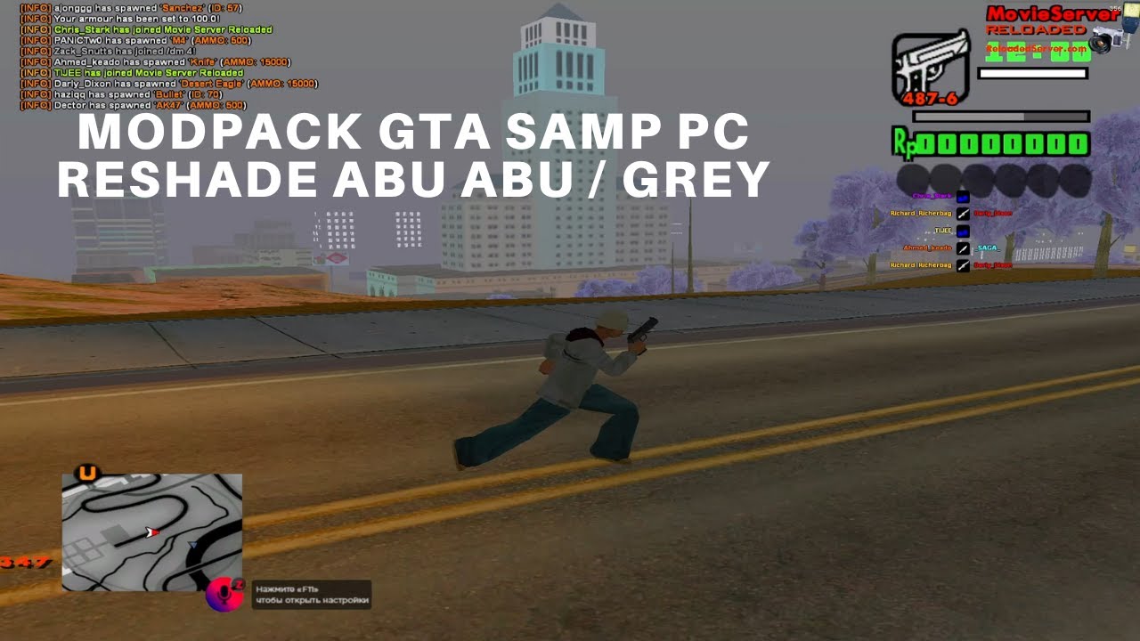 MODPACK GTA SAMP PC LOW END GREY