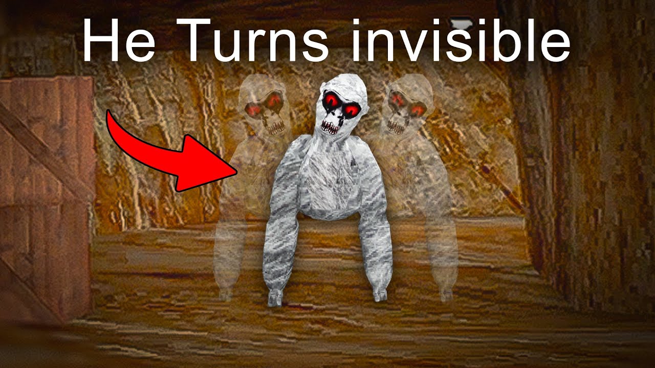 This Ghost Turns INVISIBLE...