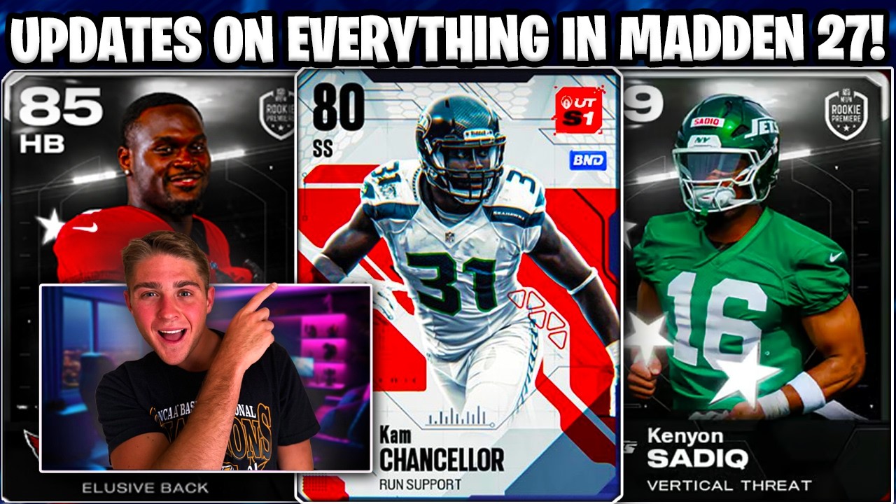 ВСЕ НОВОСТИ О MADDEN 27! КРОССОВЕР-КОНТЕНТ CFB 27 И MUT 27, ПАКЕТЫ СО СКИДКОЙ И МНОГОЕ ДРУГОЕ!