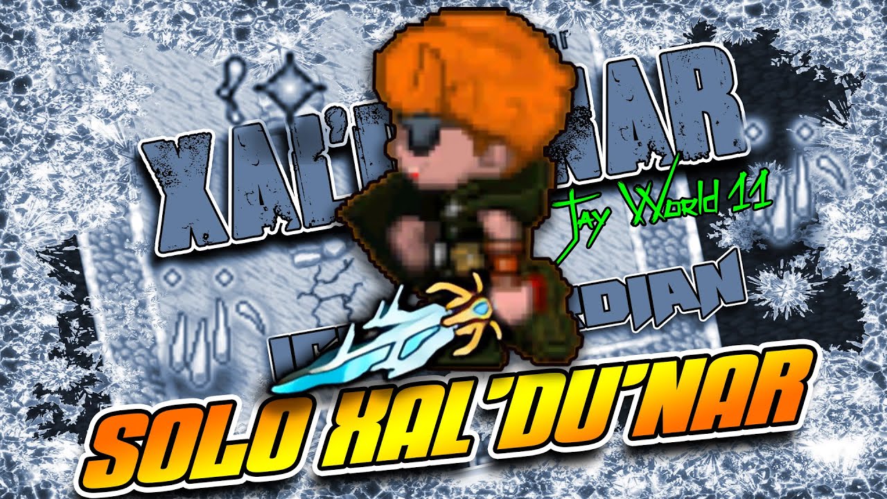 FIRST EVER SOLO FIGHT BOSS Xal'Du'Nar ICE | TibiaME - Jay WORLD 11