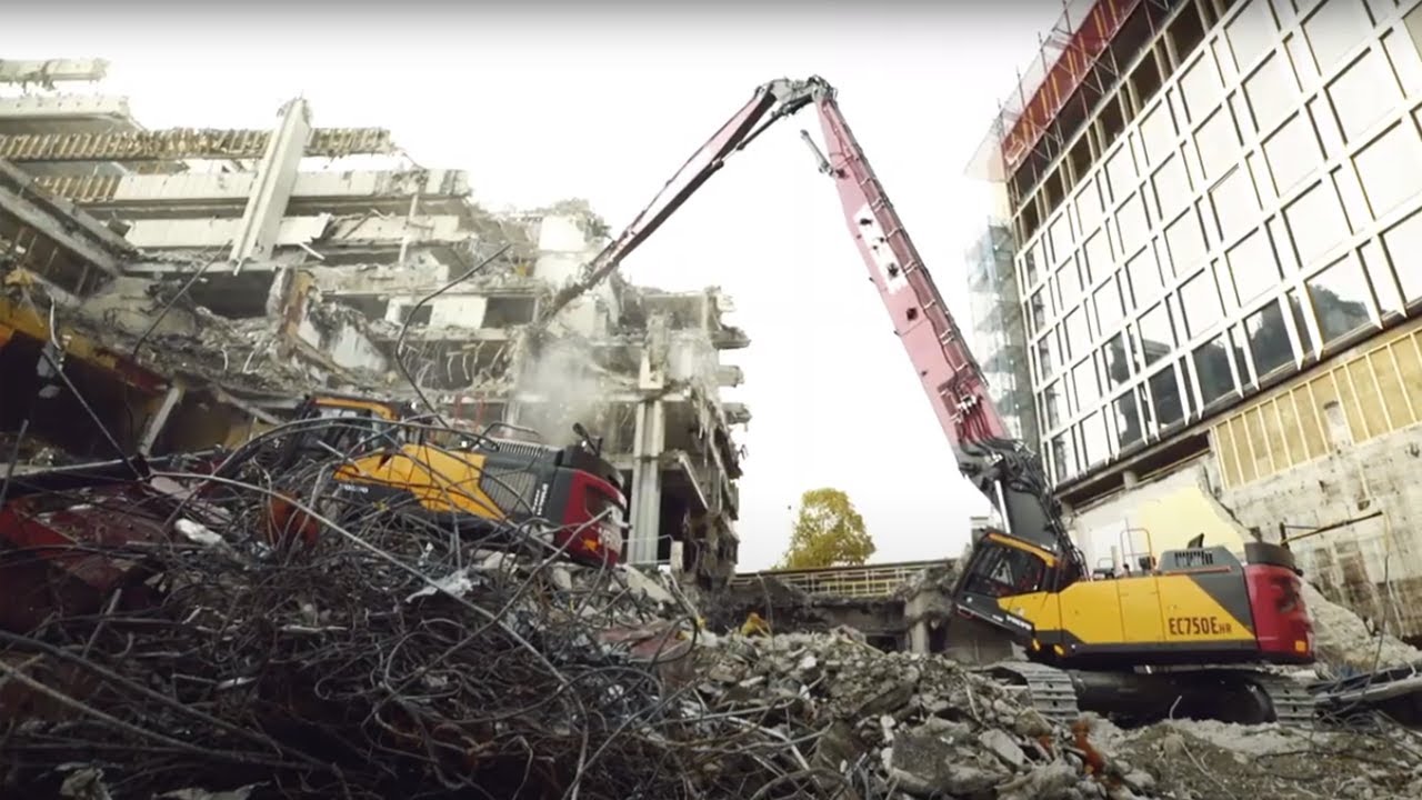 Product video EC750EHR, high reach demolition