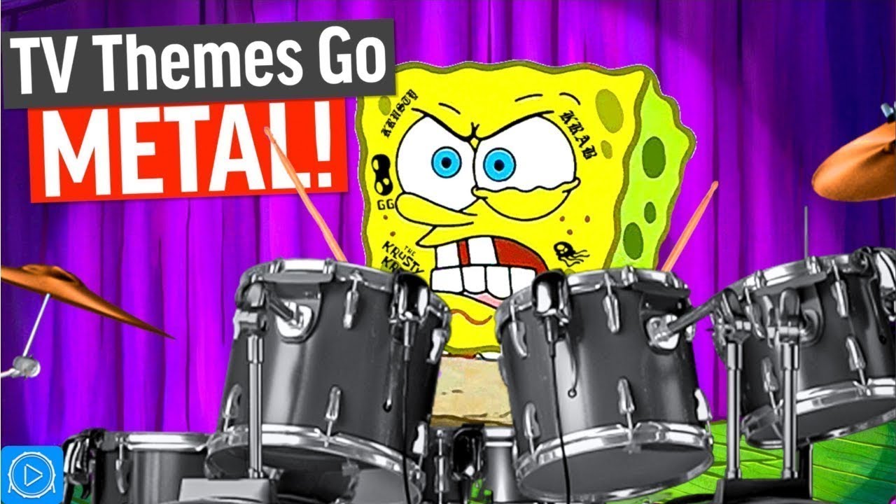 I Added METAL DRUMS to FAMOUS THEME SONGS