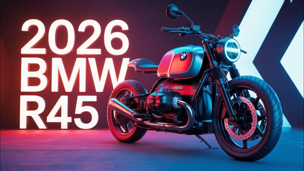 BMW R45 2026 года наконец-то здесь &mdash; самый маленький мотоцикл BMW с БОЛЬШИМИ сюрпризами!🔥‼️