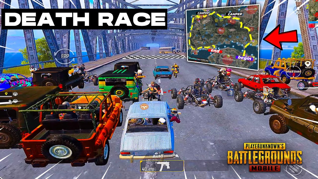 Новый режим PUBG Mobile СМЕРТЕЛЬНАЯ ГОНКА (ЛУЧШИЕ МОМЕНТЫ)..