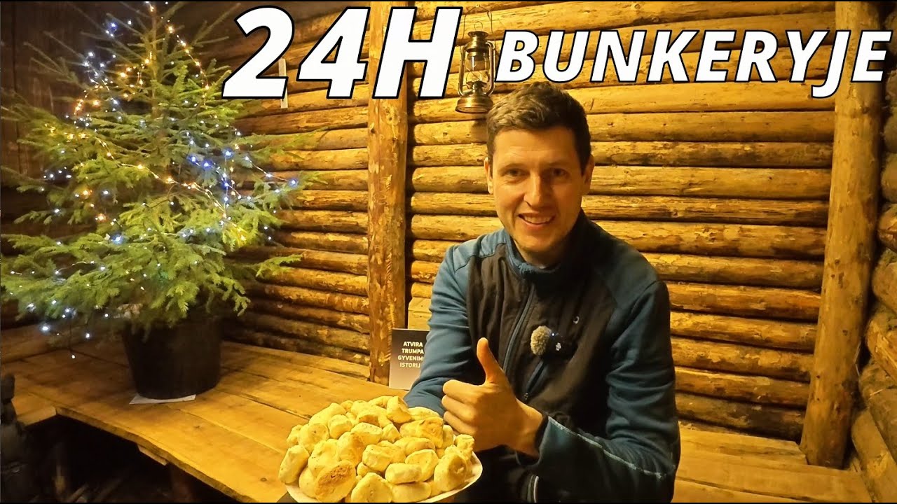 24H BUNKERYJE 🎄 Balta mišrainė ir Kūčiukai | #31 serija