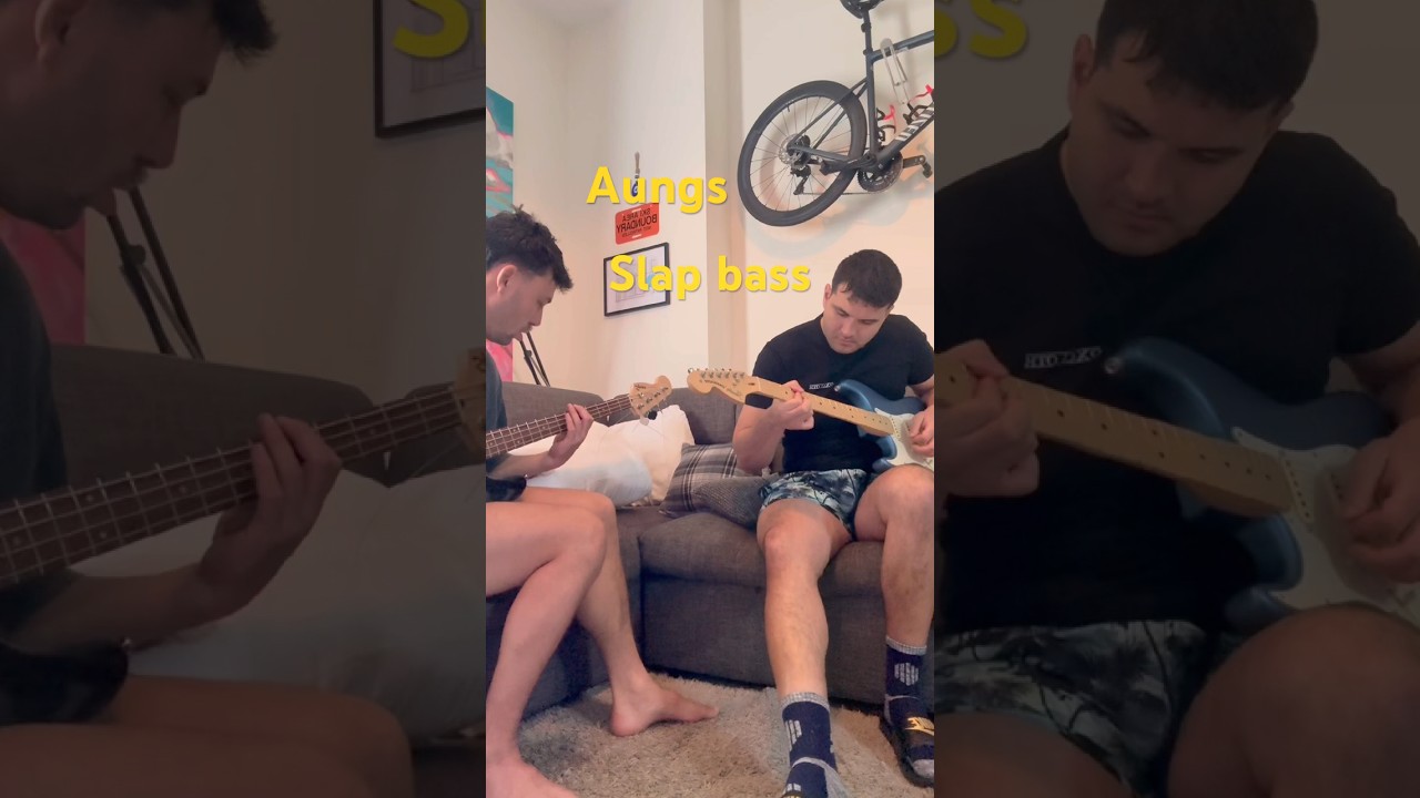 Improve jam, slap bass and funky