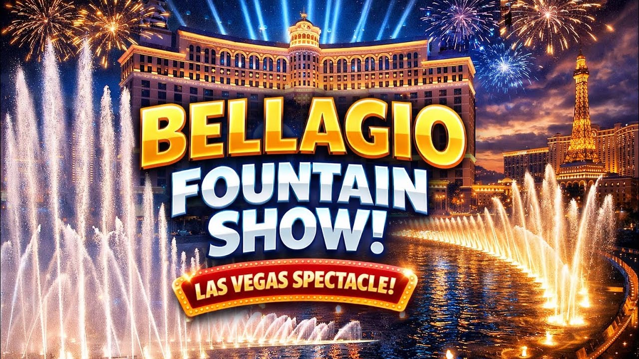 Bellagio Fountains in 4K | A Vegas Water Symphony