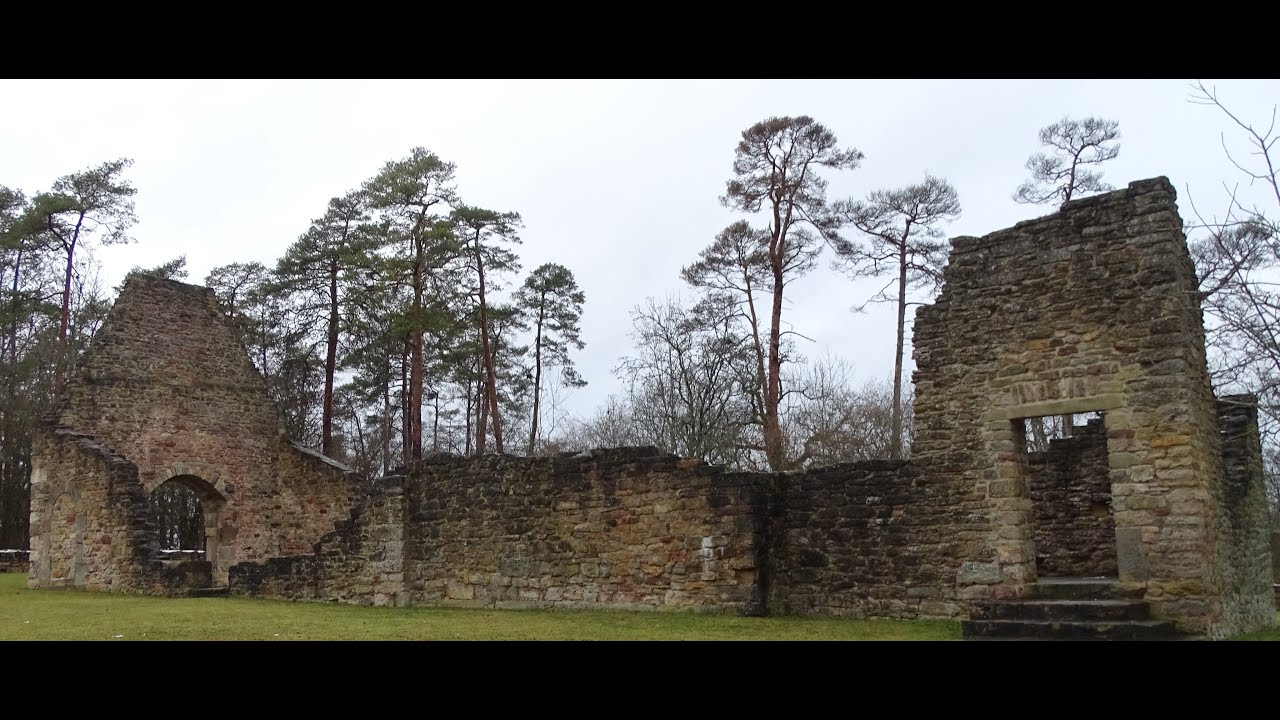Ausflug - Kirchenruine am Michelsberg bei Münnerstadt
