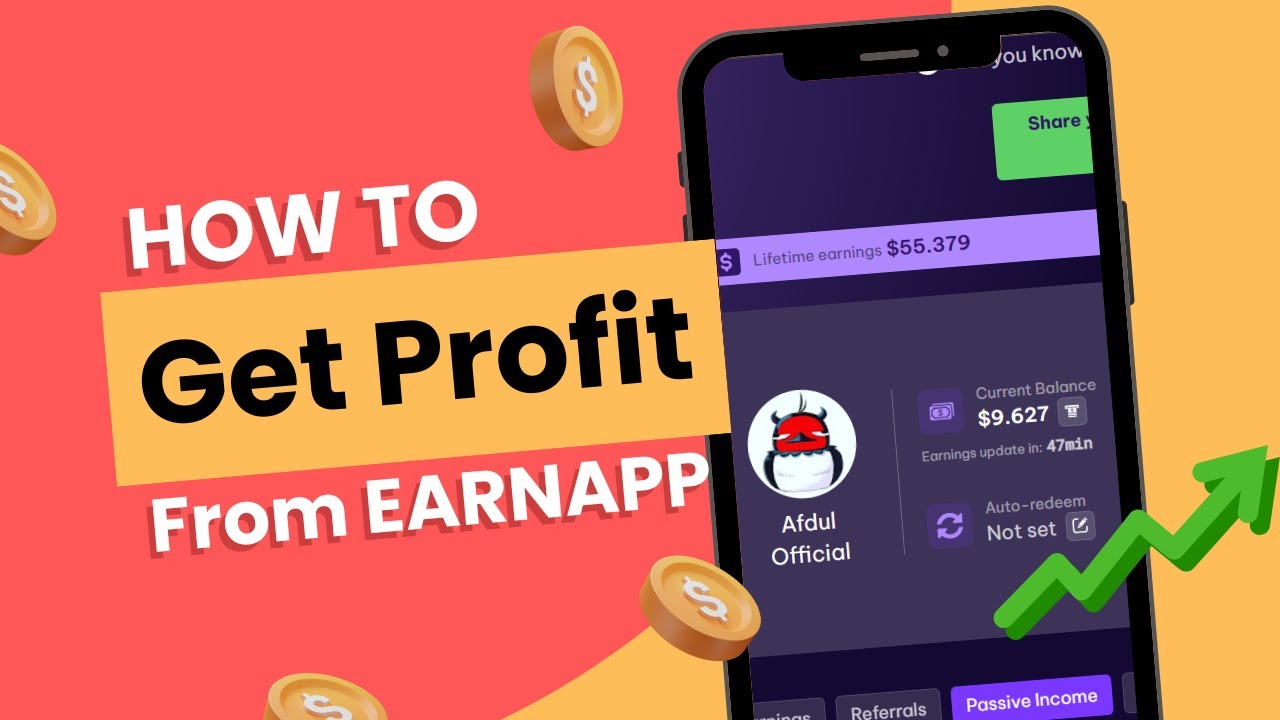 50 USD dari EARNAPP || LUMAYAN DAPAT DOLLAR MESKI TIDAK BANYAK