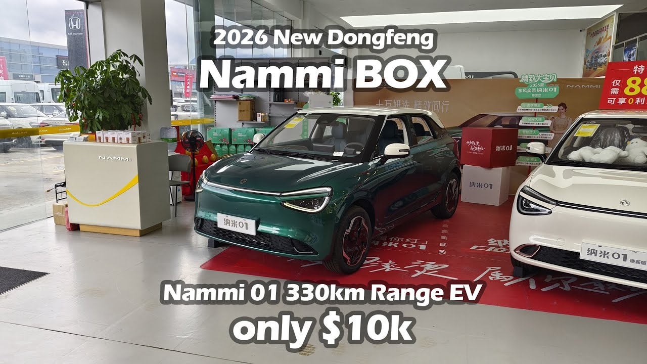 2026 Dongfeng Nammi BOX Nammi 01 Beloved Edition 330km Range Ultra Model EV - Big Bear Test Car