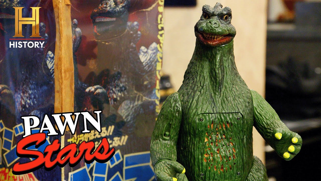 MONSTER MONEY for Rare Godzilla Toy (Season 20) | Pawn Stars