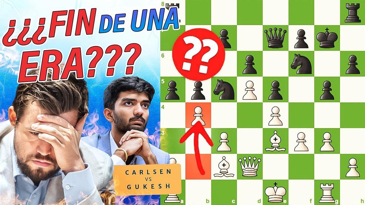 El duelo entre Magnus y Gukesh otra vez es espectacular!!!