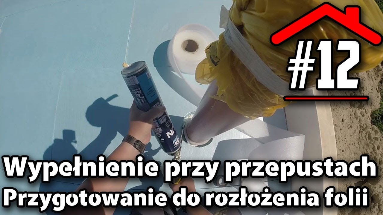 #12 Wypełnienia przy przepustach, sprzątanie - Budowa domu na płycie fundamentowej samemu
