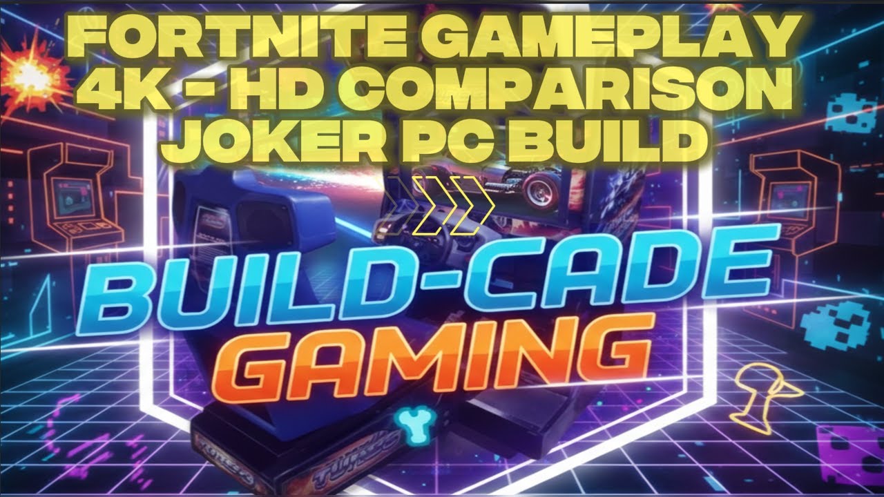 4K vs 1080p Fortnite Performance Test – Joker Gaming PC