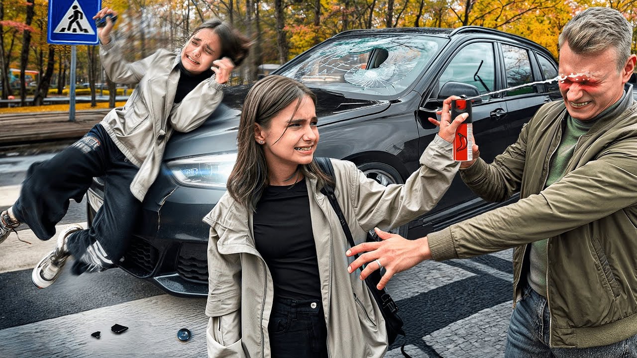 МОЮ СЕСТРУ СБИЛ БЫДЛО НА МАШИНЕ И ОНА ЗАЛИЛА ЕГО ПЕРЦЕМ