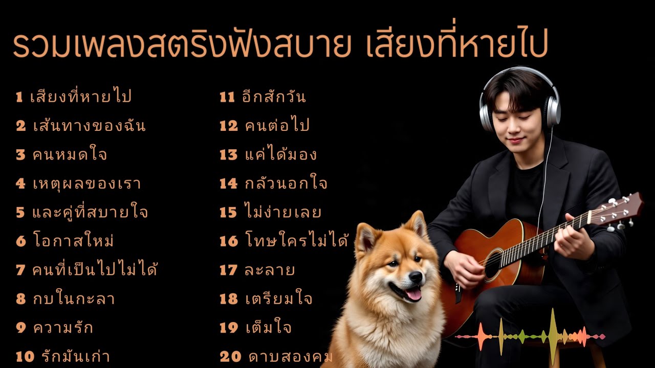 รวมเพลงสตริงฟังสบาย เสียงที่หายไป #เพลงฟังเวลาทำงาน 