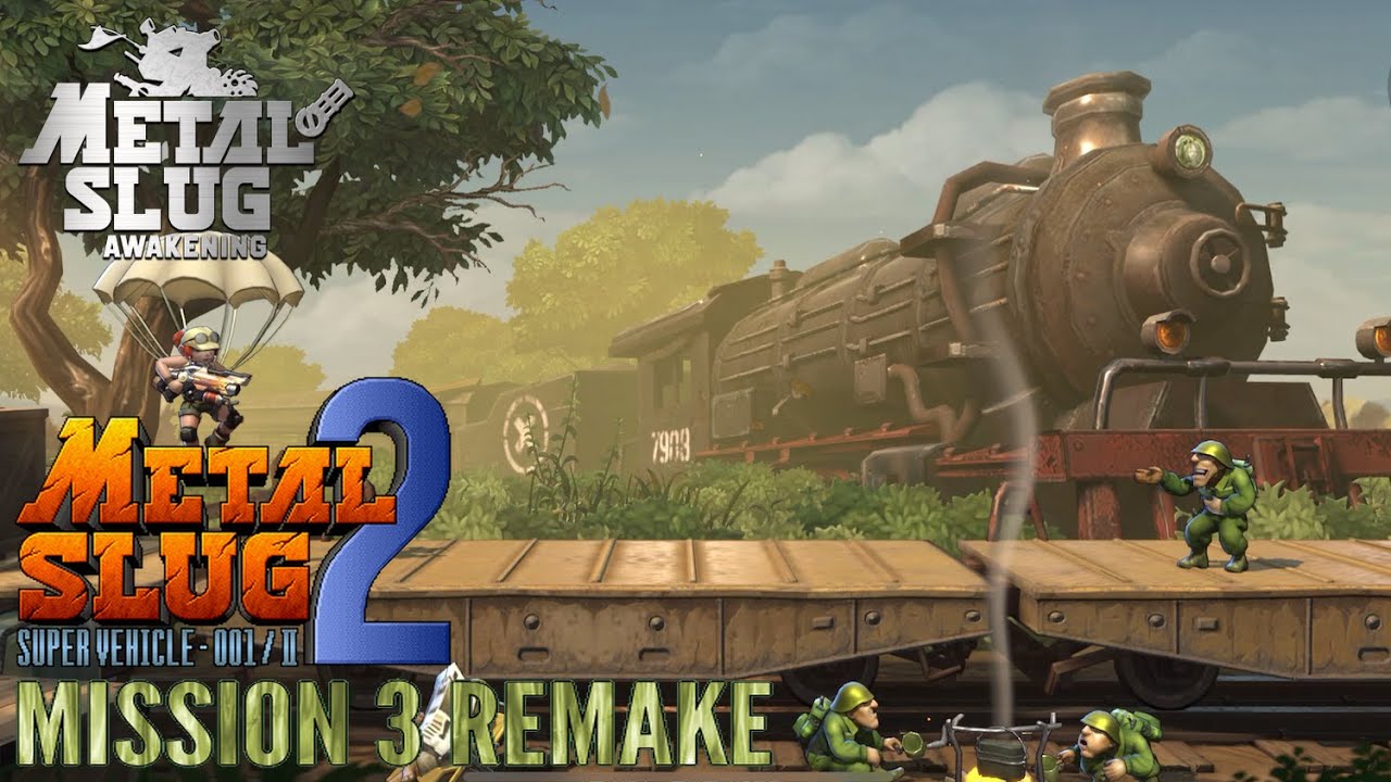 Metal Slug Code: J - Metal Slug 2 Remake Mission 3 (No Death) | MS Awakening