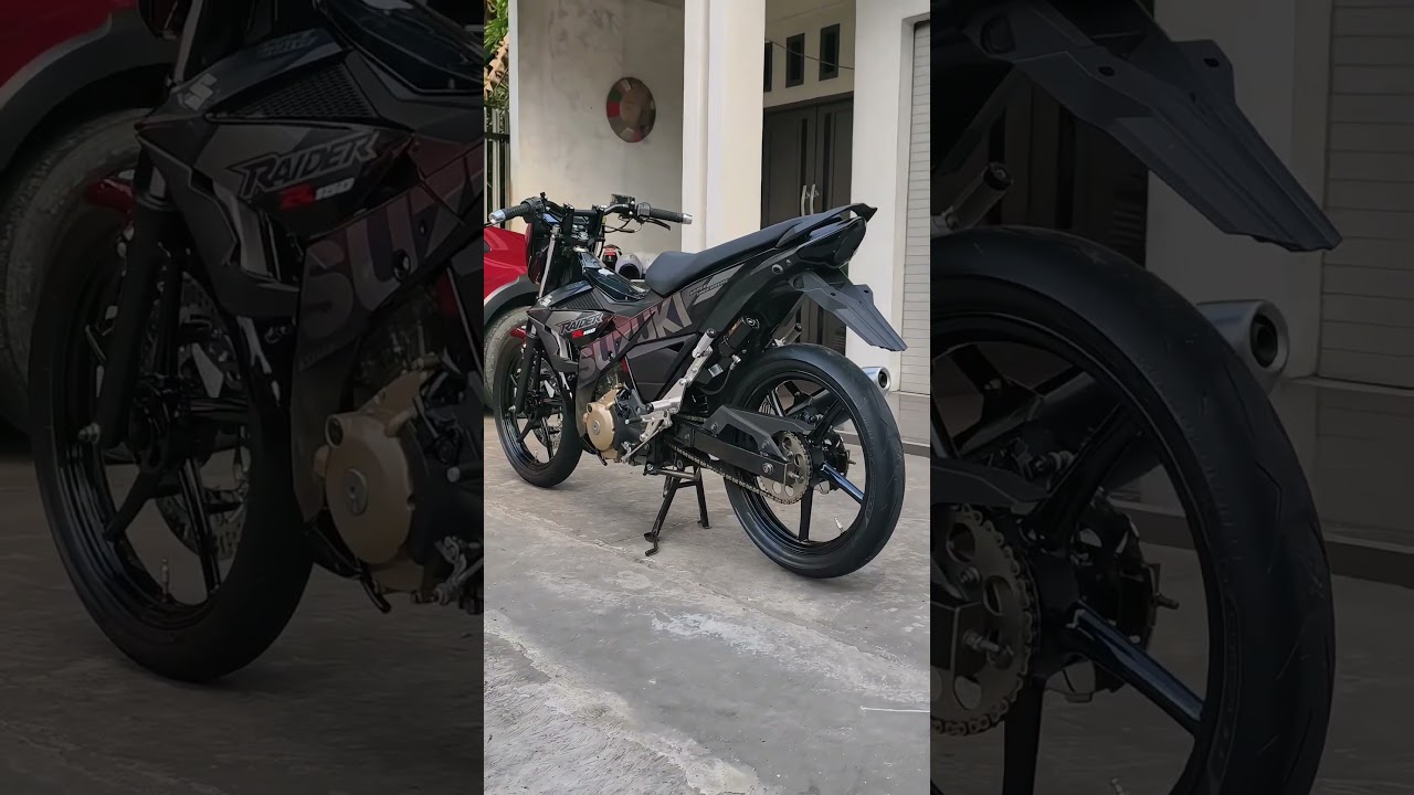 Satria Fu Fi mode standar proper