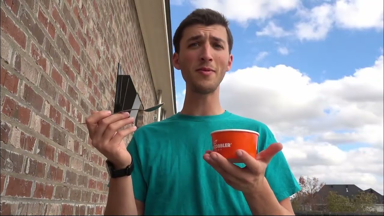 The Peach Cobbler Factory Review | Blackberry Cobbler w/ Vanilla Ice Cream