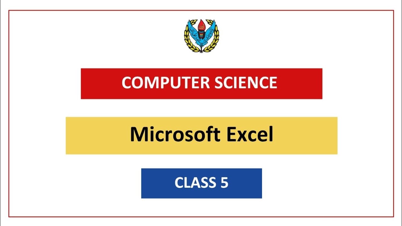 Computer 5 - Lecture 1