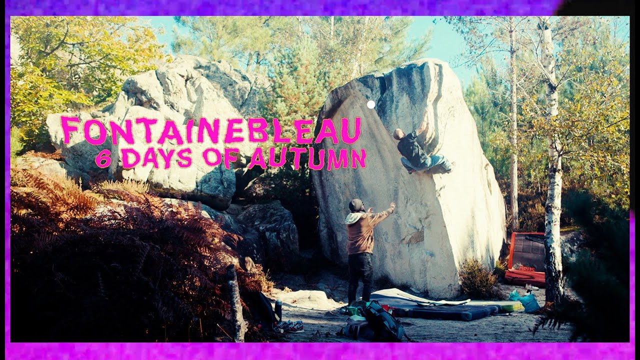 Fontainebleau | Climbing Heaven | Stunning Autumn Colours | 7A-7C