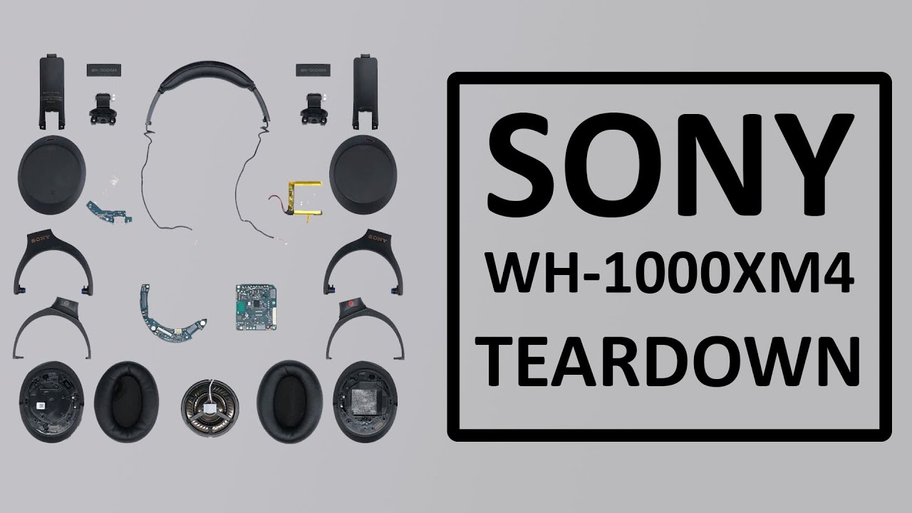Sony WH-1000XM4 Headband Assembly Teardown & Repair Guide | Fix Battery, Speaker & Charging Port