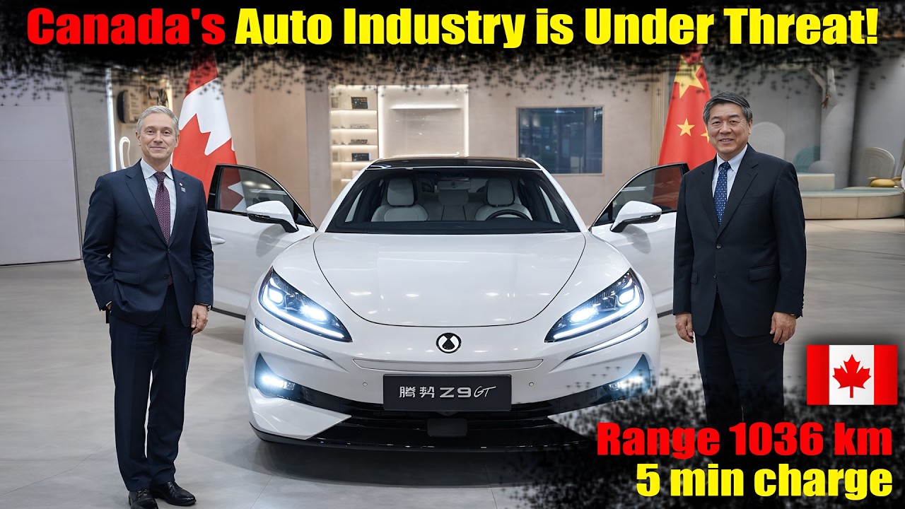Китай заряжает самый дальнобойный электромобиль Канады &mdash; BYD Denza Z9 GT 2026 &mdash; всего за пять минут!