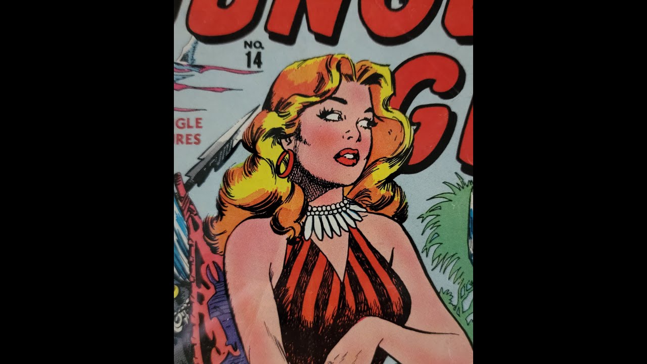 Comic Book Showcase! Lorna Jungle Queen / Girl COMPLETE RUN Good Girl Art Golden Age GRAIL SET!