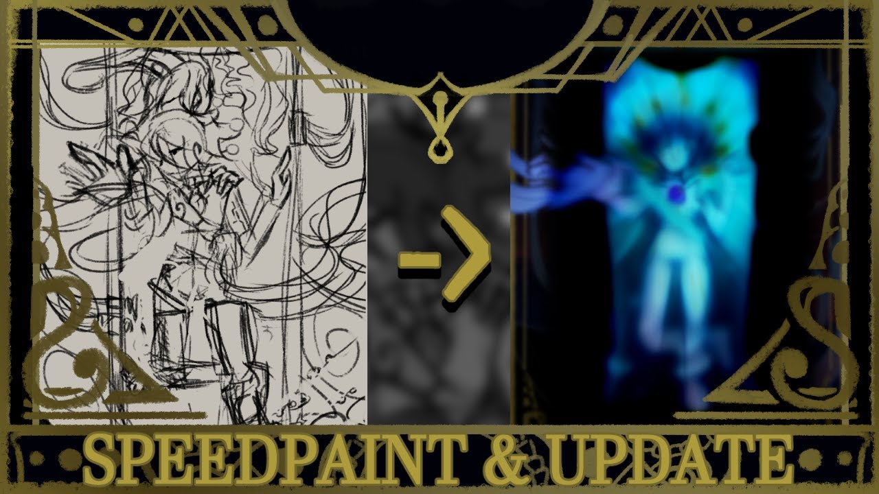 I managed to draw and dunno how to feel - Small Update [And SPEEDPAINT]