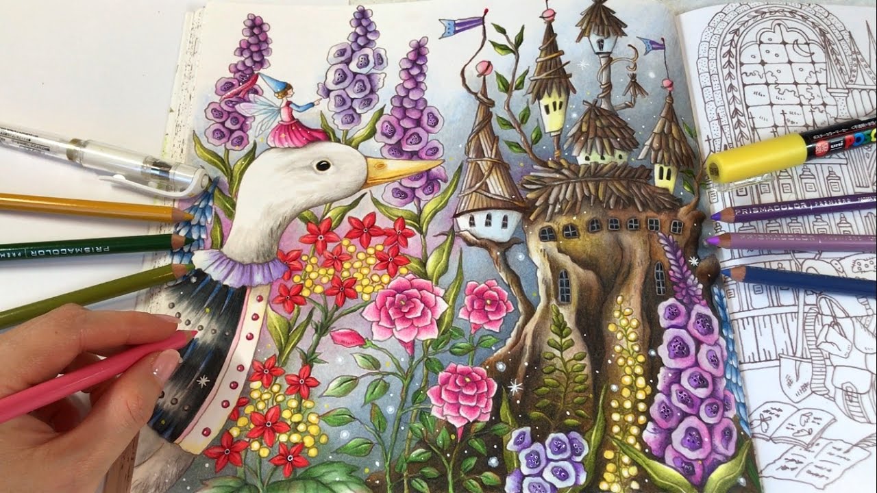 Fairy World - Part 2: Romantic Country The Second Tale Coloring Book by Eriy