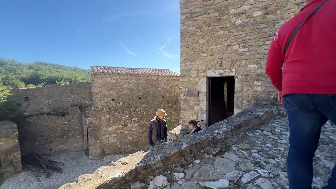 Touring the Medieval Village of Saint-Montan, France