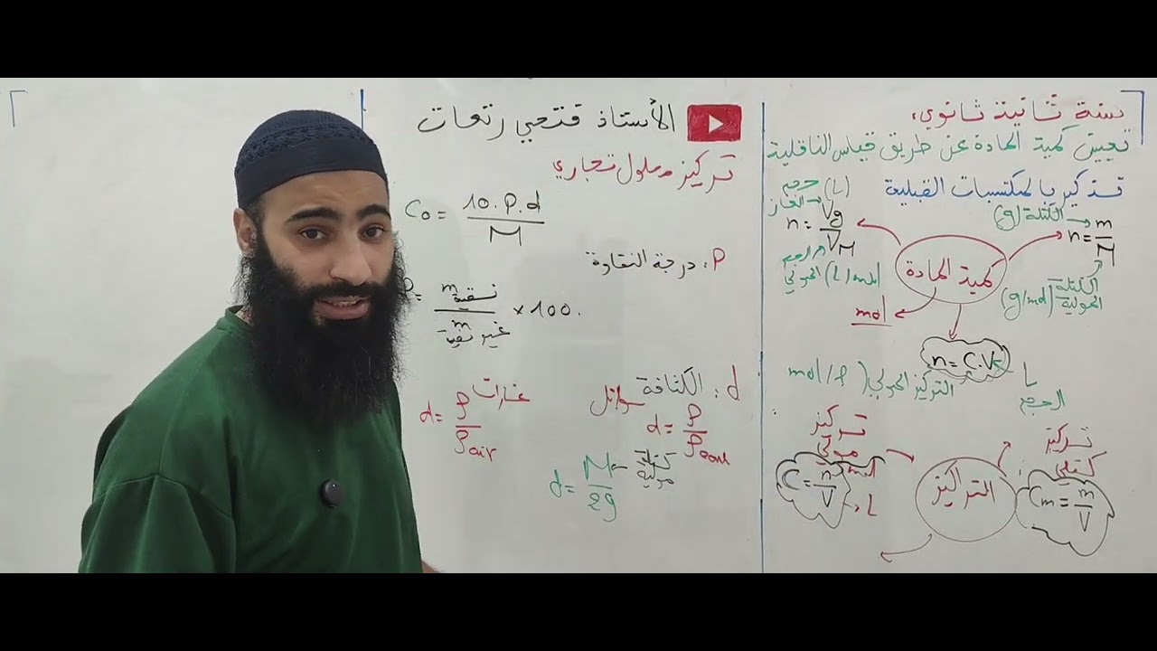 الناقلية 2 ثانوي || مراجعة لفروض الفصل الثاني 🧪⚗️