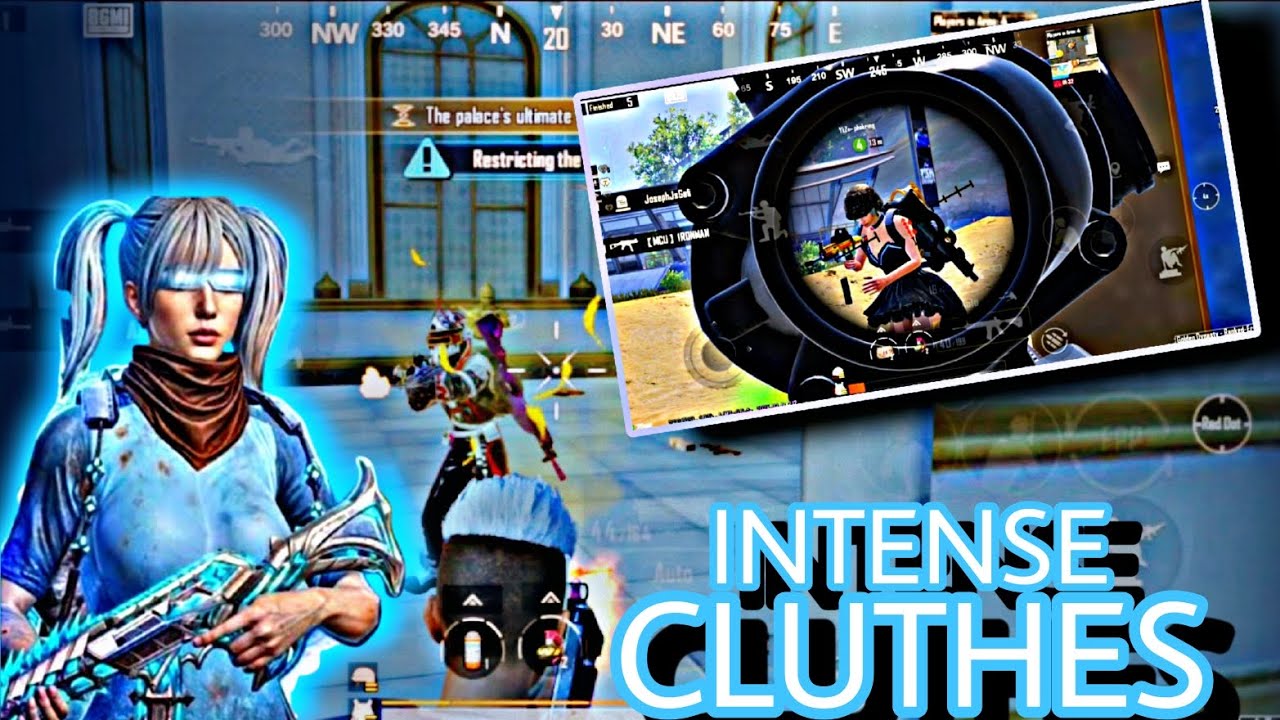 WOW 😲 ! INTENSE FIGHT 1VS4CLUTCH😍 ! NEW MODE.3.7UPDATE ! 5+FINGER+FULLGYROSCOPE &hearts;️
