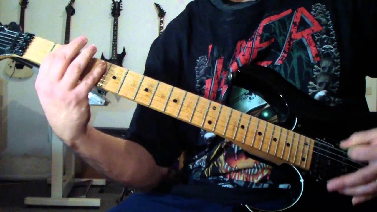 Dark Angel - Darkness Descends (guitar cover)