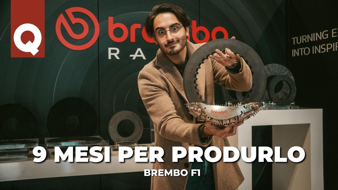 Come nascono i FRENI DELLE F1? | Dentro LA BREMBO per scoprire TUTTI I SEGRETI