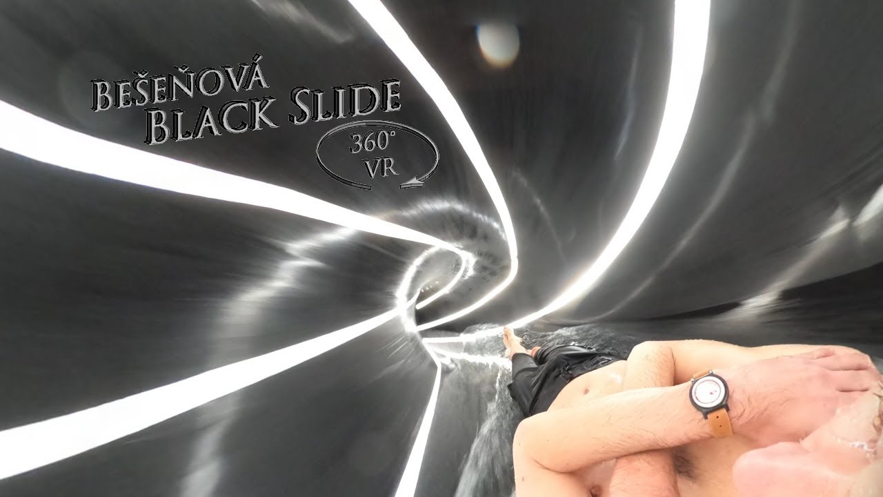 Bešeňová Black Waterslide Magic 360° VR POV Onride