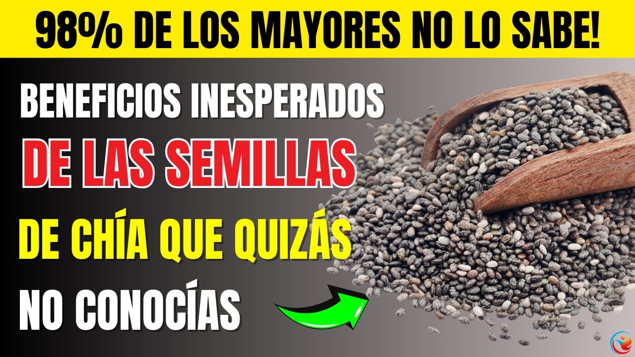 ESTO SUCEDE si CONSUMES 1 CUCHARADA de CHÍA TODOS los DÍAS (Beneficios OCULTOS) | Dra. Clara Sánchez