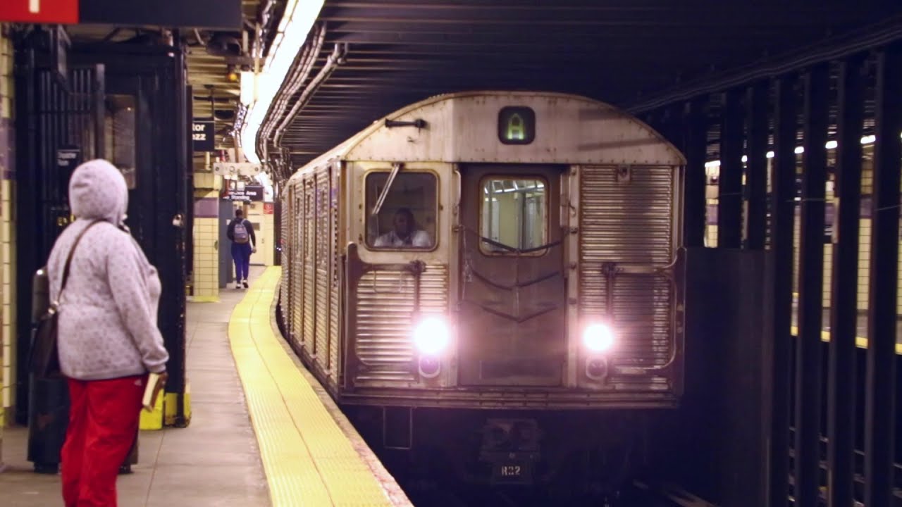 MTA New York City Subway : 207th Street Bound R32 A Train @ Euclid Avenue