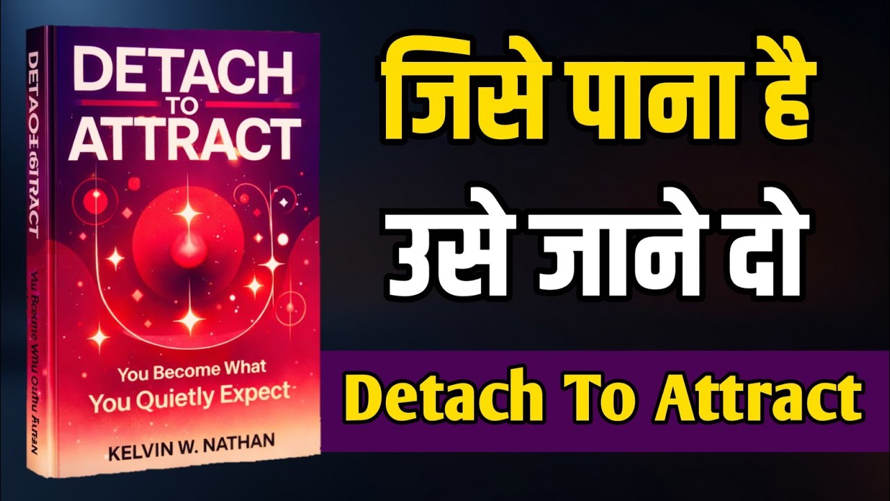 जिसे पाना है उसे जाने दो | Detach to Attract | Book Summary 