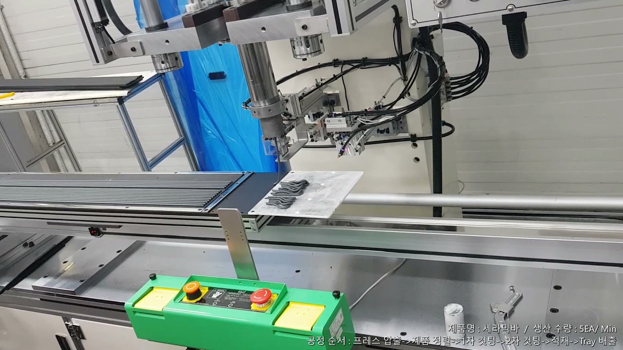 [DAEWHA PRESS] Servo press & automatic transfer system/ 서보 프레스 & 자동 이송 장치