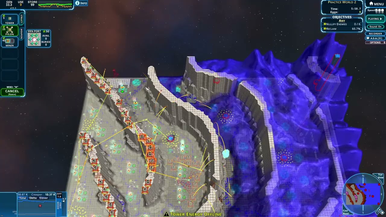 Creeper World 4 | Practice World 2 | FR 23